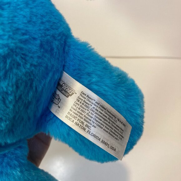 Care Bears Grumpy Bear 2021 Plush Blue Rain Cloud 14" Stuffed Animal Toy - Picture 8 of 10